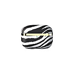 Richmond & Finch Coque pour Airpods Pro Samba Attrayante et Résistante Blanc / Noir