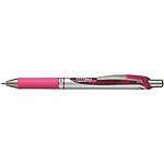 PENTEL Stylo Roller encre gel rétractable ENERGEL BL77 Pointe 0,7 mm Rose x 12