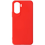 Avizar Coque pour Honor 90 Lite Silicone Semi-rigide Doux au Toucher  Rouge