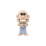 Wallace & Gromit - Figurine POP! Wallace en pyjama 9 cm