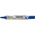 PENTEL Marqueur Permanent MAXIFLO NLF50 Pointe Conique 2mm Bleu x 12