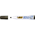 Bic Marqueur tableau blanc effaçable à sec 1701 ECOLUTIONS Pte Ogive Large Noir x 12