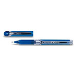 PILOT Stylo roller Hi-Tec V10 grip pointe aiguille bleu