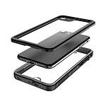 Eiger Coque pour iPhone 7/8/SE 2022 Protection Complète à 360° Étanche IP68 Renforcée Noir