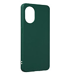 Avizar Coque pour Oppo Reno 8 Lite 5G Silicone Flexible Finition Mate Anti-traces Vert Forêt