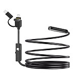 Avizar Endoscope Étanche IP67 Caméra Multi Ports USB-C Micro USB USB Longueur 1m