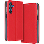 Avizar Étui pour Samsung Galaxy M35 Clapet Porte-carte et Support Rouge