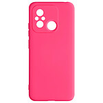 Avizar Coque pour Xiaomi Redmi 12C Silicone Semi-rigide Finition Douce au Toucher Fine  Fuchsia