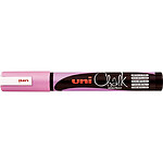 UNI-BALL Marqueur craie Chalk PWE5M, rose métallique