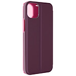 Avizar Étui Clear View pour iPhone 15 Clapet Miroir Fonction Support  Violet