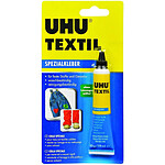 UHU Colle spéciale TEXTILE Sans solvant Prise rapide Tube de 20g