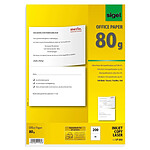 SIGEL Boite 100 feuilles Papier universel 'MultiPrint' 80g A4 perforé au format A5