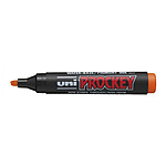 UNI-BALL Marqueur PROCKEY PM126 pointe biseautée large 5,7mm Orange x 12