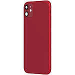 Clappio Châssis iPhone 11 avec Vitre arrière de remplacement Rouge