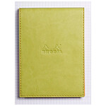 RHODIA Porte-bloc Rhodiarama simili ANIS avec porte-crayon + bloc N°13 Q.5x5