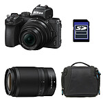 NIKON Z50 + Z 16-50 + Z 50-250 + Sac + Carte SD 8 Go