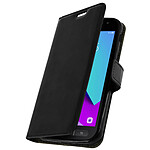 Avizar Housse, Etui portefeuille Samsung Galaxy Xcover 4 et 4S - Noir - Fonction Stand