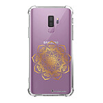 LaCoqueFrançaise Coque Samsung Galaxy S9 Plus anti-choc souple angles renforcés transparente Motif Mandala Or