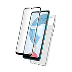 BigBen Connected Pack Protection pour Realme C21 Coque Antichocs en TPU et Verre d'Écran 9H Transparent