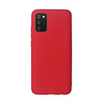 Myway Coque pour Samsung Galaxy A02S COLORED Souple en TPU Rouge