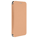 Avizar Housse Smartphone 4.8'' à 5.3'' Clapet Porte-carte Fonction Coulissante  Rose Gold