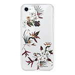 LaCoqueFrançaise Coque iPhone 7/8/ iPhone SE 2020 360 intégrale transparente Motif Fleurs Sauvages Tendance