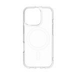 Muvit Coque pour iPhone 16 Pro MagSafe Contours Renforcés Antichocs 2M OFG Transparent