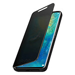 Avizar Housse Huawei Mate 20 Pro Étui Folio Miroir Clapet translucide Stand Vidéo Noir