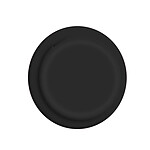 Avizar Coque Apple Airtag Silicone Gel Souple Dos Adhésif Ultra-adhérant Noir