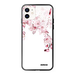 Evetane Coque iPhone 12 Mini Coque Soft Touch Glossy Cerisier Design