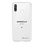 LaCoqueFrançaise Coque Huawei P30 360 intégrale transparente Motif Marseille mon amour Tendance