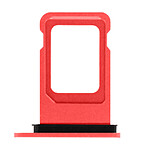 Clappio Tiroir Carte SIM de Remplacement pour Apple iPhone 13 Mini  rouge