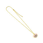 Pusheen - Pendentif et collier argent Pusheen Pink and Gold Heart