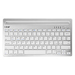 LinQ Clavier sans fil QWERTY Blanc , Compatible iOS / Android / Windows