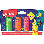 MAPED Surligneur Mini PIXEL PARTY, blister de 4