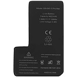 Clappio Batterie sans BMS pour iPhone 15 Pro Max 4422mAh Sans message d'erreur Noir