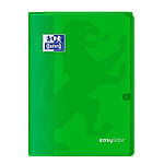 OXFORD Cahier Easybook agrafé 21x29.7cm 96 pages grands carreaux 90g vert