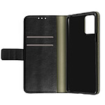 Avizar Housse LG K53 Porte-carte Fonction Support Vidéo fermeture aimantée noir