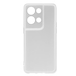 Avizar Coque pour Oppo Reno 8 Pro 5G Silicone Gel Fine et Légère blanc translucide