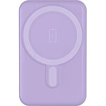 BigBen Connected Powerbank USB A / USB C 10W 5000mAh Induction Compatible MagSafe Violet