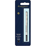 WATERMAN Recharge Rollerball Pointe Fine Noire