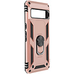 Avizar Coque pour Google Pixel 8 Pro Hybride Bague Support Magnétique  Rose Gold