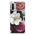 LaCoqueFrançaise Coque Xiaomi Redmi 9T Silicone antichocs Solides coins renforcés  transparente Motif Fleurs roses