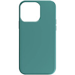 Avizar Coque pour iPhone 15 Pro Max Silicone Semi-rigide Finition Douce au Toucher Fine  Vert foncé