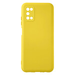 Avizar Coque Samsung Galaxy A03s Silicone Semi-rigide Finition Soft-touch Fine Jaune