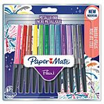 PAPER MATE Stylo feutre Flair METALLIC, blister de 12