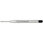 PARKER Recharge Bille Grande capacité Z42 Quink Pointe Large Noir