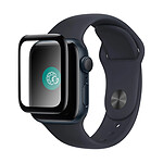 Force Glass Protection d'Écran pour Apple Watch 10 42mm en Verre Trempé 3D Transparent