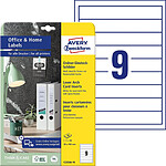 AVERY Etiquettes d'insertion C32266-10 pour dos de classeur