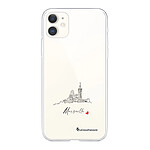 LaCoqueFrançaise Coque iPhone 11 360 intégrale transparente Motif Marseille Notre Dame Tendance